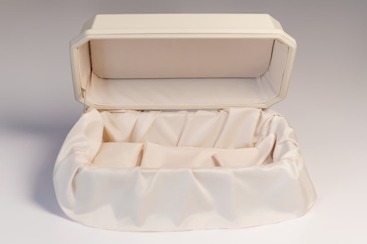 A Companion Box lined in Warm Sun Cream