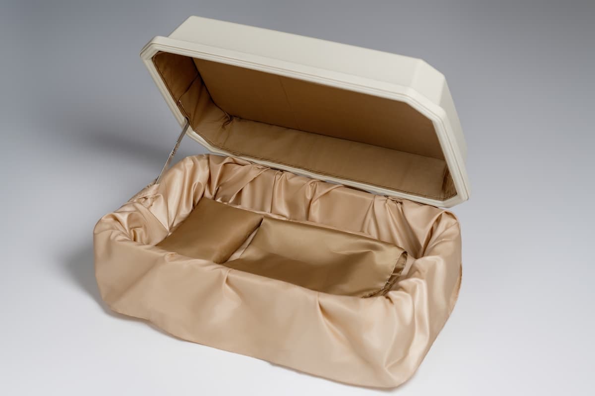 A Companion Box lined in Earth Mocha